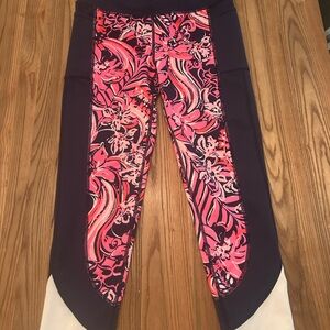 Lilly Pulitzer Luxletic Weekender Mid-Rise Midi Legging